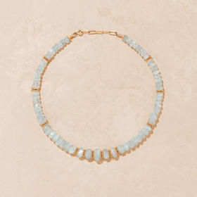 北京仓｜Tityaravy-Akupara-海蓝宝石 项链［法国设计师］