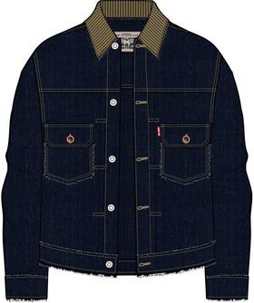 LEVIS男牛仔夹克0016V0001