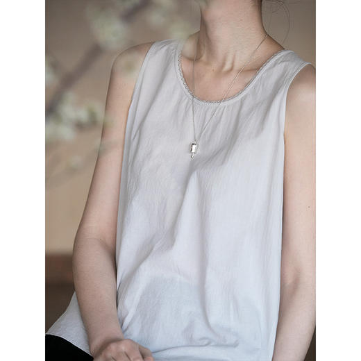 牧衣游原创 60支新疆棉马夹夏季百搭背心 花有约【不支持会员折】 商品图3