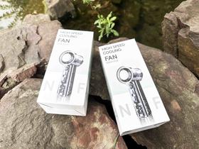 【小巢糖同款 市面顶配/爆款】透明无刷电机3000毫安版半导体涡轮手持风扇