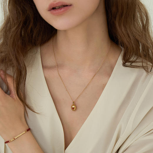 ARSIS银饰｜秘密花园系列 仲夏心愿项链 商品图3