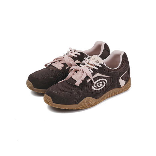 伊伴秋季双鞋带德训鞋复古感橡胶大底单鞋B25467201 商品图5