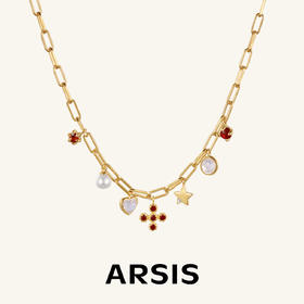 ARSIS银饰｜秘密花园系列 四叶草假日派对项链