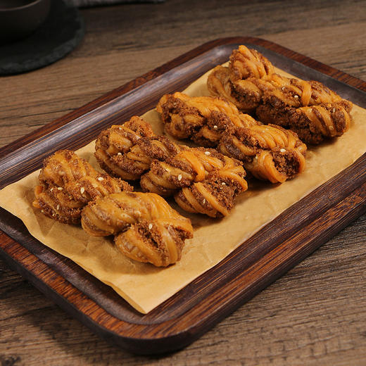 【无蔗糖❗️苦荞椒盐麻花】舌尖上的美味，传统工艺匠心制作，地道风味小吃，传统糕点香酥休闲下午茶小吃零食L 商品图3