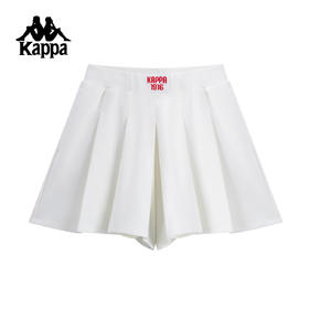 Kappa卡帕背靠背运动短裤女士2025新款夏季休闲裤美式百褶训练裤K0F62DY04