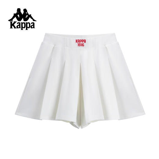 Kappa卡帕背靠背运动短裤女士2025新款夏季休闲裤美式百褶训练裤K0F62DY04 商品图0