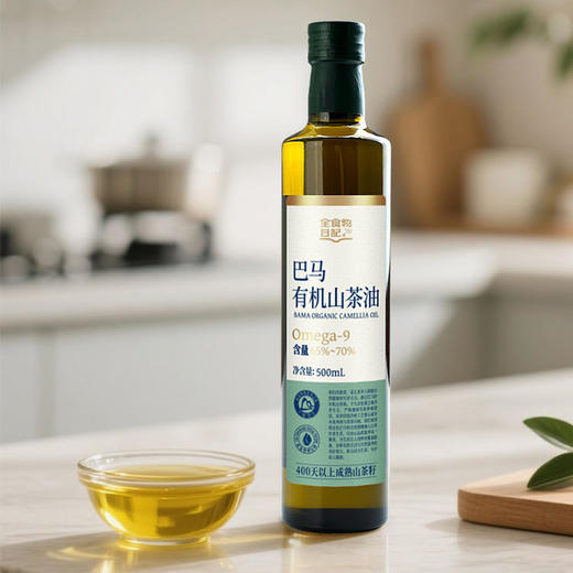 巴马有机山茶油500mL 全食物日记×七菇鲜系列 商品图2