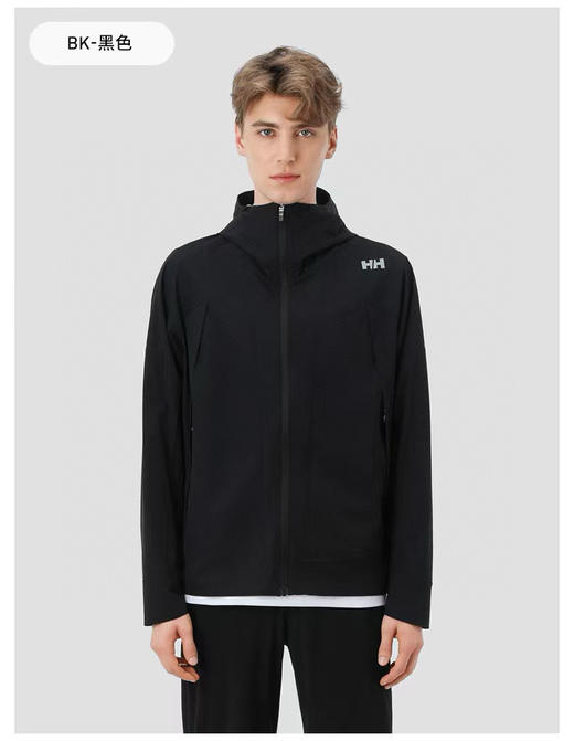 点此购买 海丽汉森春夏季UPF100+男士户外便携轻量速干防晒皮肤衣 LL 320079 商品图4