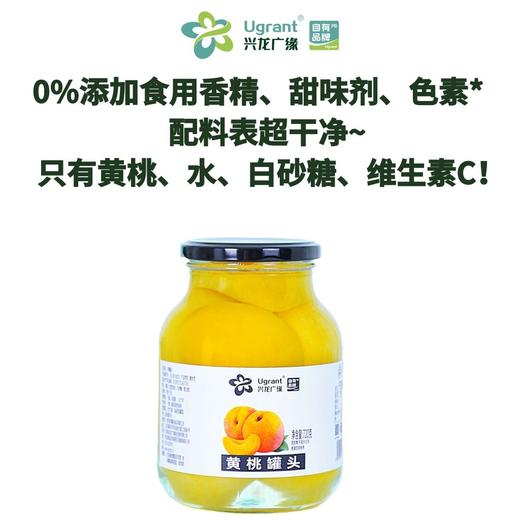 兴龙广缘720g黄桃罐头 商品图0