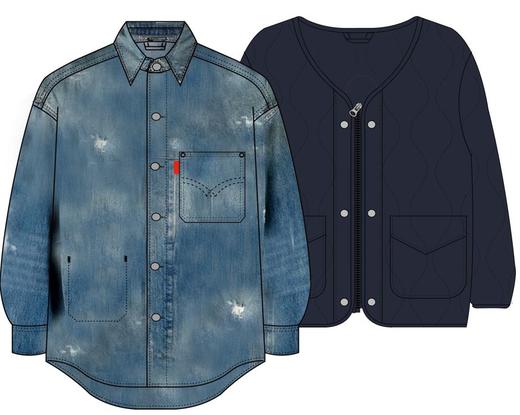 LEVIS男棉服0017L0000 商品图0