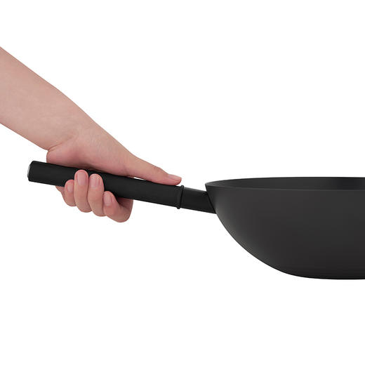 1034036 双立人有钛银光铁炒锅30cm 商品图3