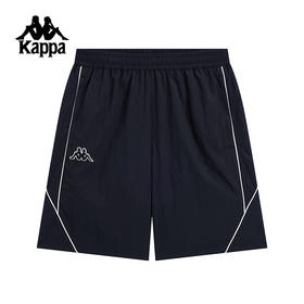 Kappa卡帕背靠背夏季2025新款防泼水运动短裤锦纶五分裤男款裤子K0F52DY01