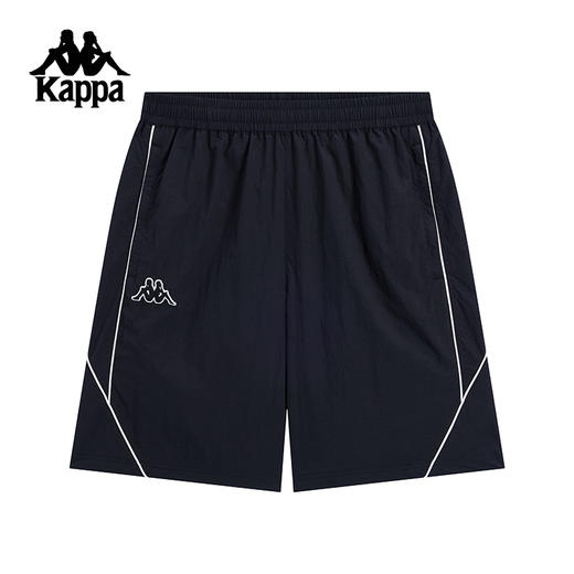 Kappa卡帕背靠背夏季2025新款防泼水运动短裤锦纶五分裤男款裤子K0F52DY01 商品图0