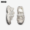 MIO米奥老爹鞋做旧复古脏脏鞋珍珠蕾丝鞋带运动鞋女M254586225 商品缩略图3