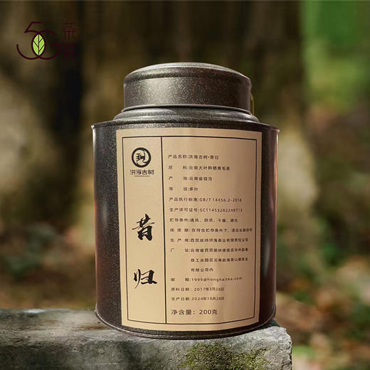 生普 | 洪海古树 2017年昔归单株散茶 200g/罐 商品图0