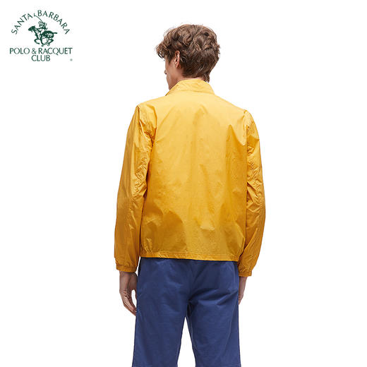 【大都会】圣大保罗 男士尼龙弹力布防泼轻薄立领基本款外套PS21WJ006M 商品图1