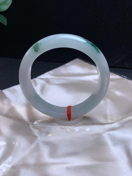 620090，60.8飘花手镯。飘清爽蓝花，秀气 商品图2