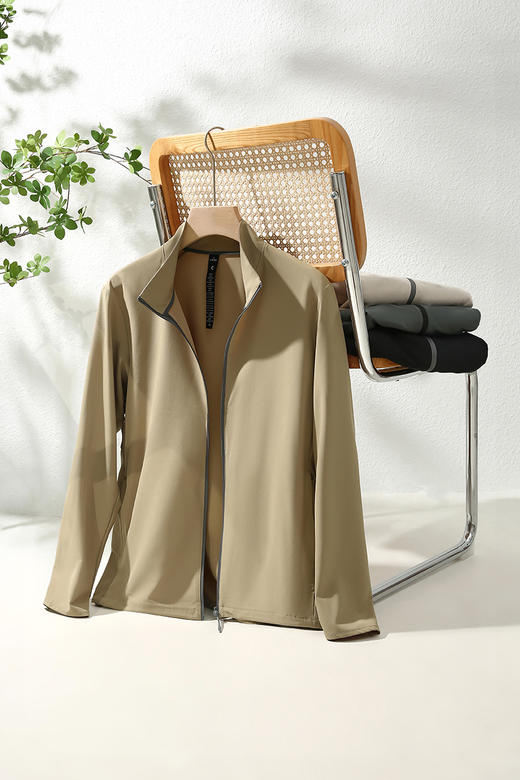 【里奥强森】透气孔夹克，轻量设计超便携，通勤、出游都适配！GS2599 商品图3