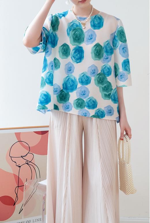 夏日明媚美好心情三宅宽松百搭薄衫 商品图7