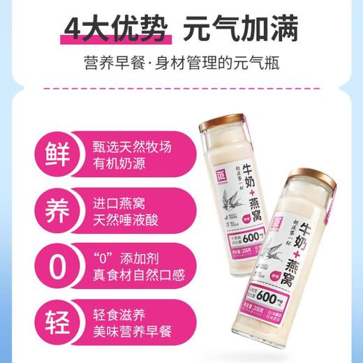 滋养有范 牛奶燕窝即食饮品208g*6（原味） 商品图1
