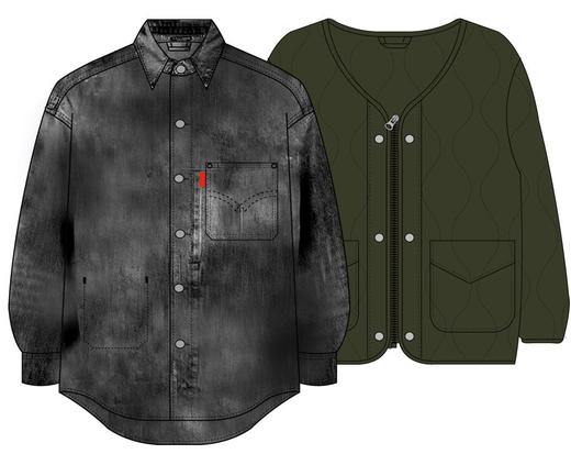 LEVIS男棉服0017L0001 商品图0