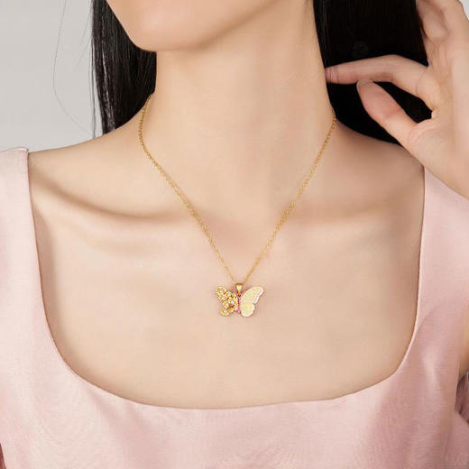 大英博物馆 博物志系列 粉黛之梦蝴蝶 项链 商品图1