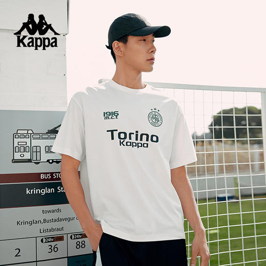 Kappa卡帕背靠背运动t恤夏季新款情侣短袖男索罗娜凉感半袖上衣女 商品图3