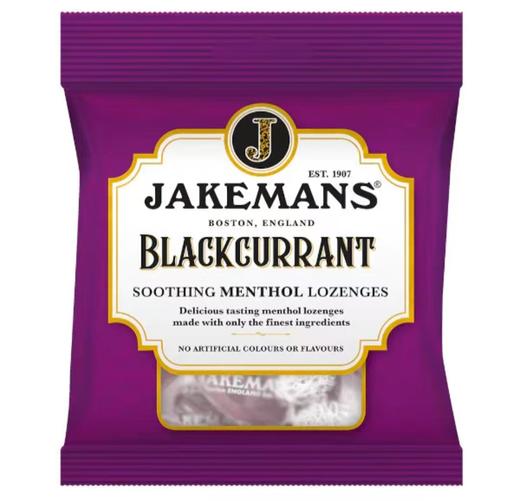JAKEMANS/即口妙黑加仑味润喉糖73g/袋 商品图0