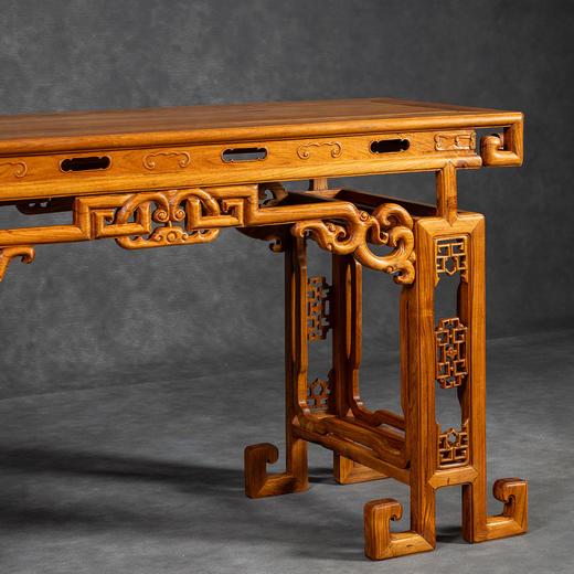 二十世纪	黄花梨独板琴桌 商品图2