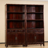 二十世纪	红木三层书柜（一对） 商品缩略图1