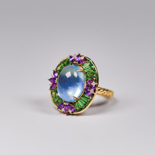 莫奈睡莲戒【定制款，联系客服询价】 商品图0