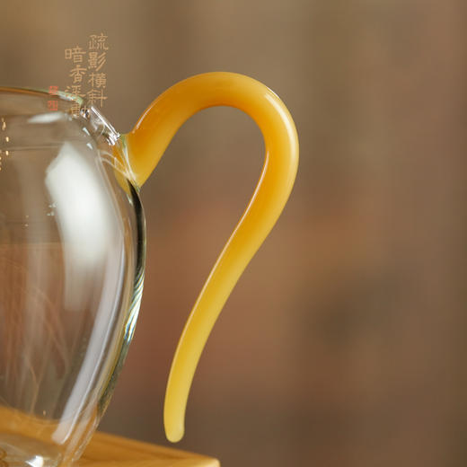 暗香疏影/迷你郁文匀杯/高硼硅玻璃迷你公道杯茶海分茶器 商品图1