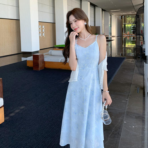 【4加套装的针织衫发3加】奢姿大码女装2025夏季时尚撞色减龄套装胖妹妹小香风气质两件套装9952922070AB 商品图2