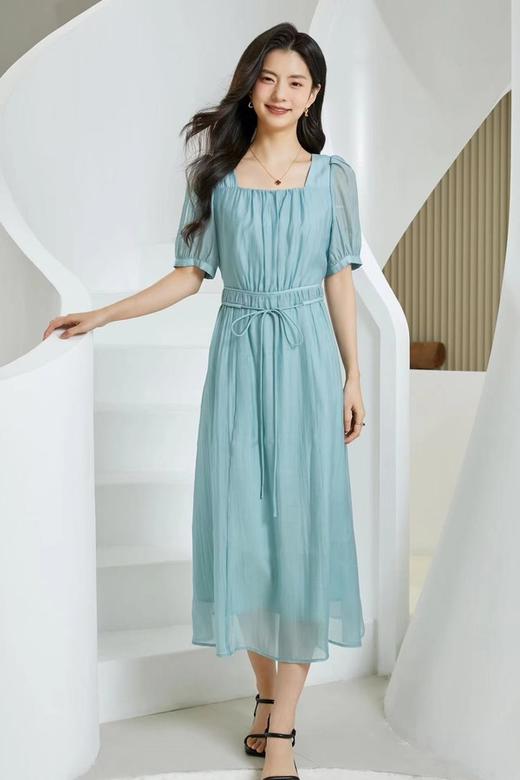 Le Malene 温柔方领连衣裙 20319 商品图3