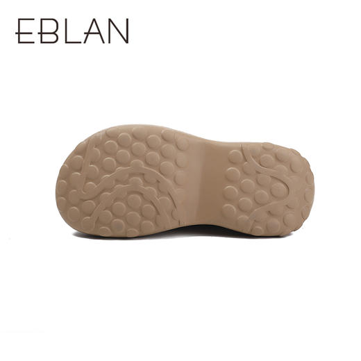 伊伴秋季复古勃肯鞋 运动感厚底单鞋B25450601 商品图3