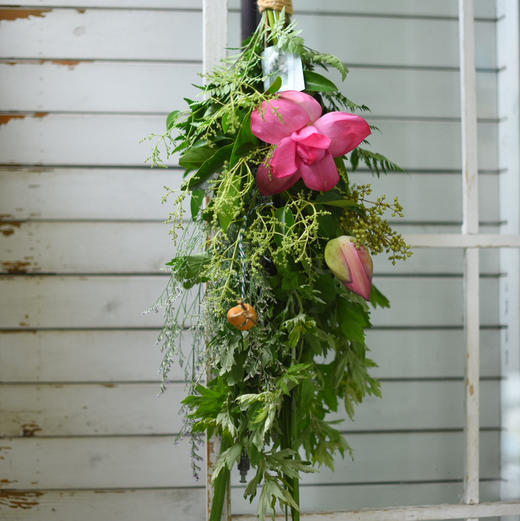 《小荷才露尖尖角》艾草壁挂 商品图2