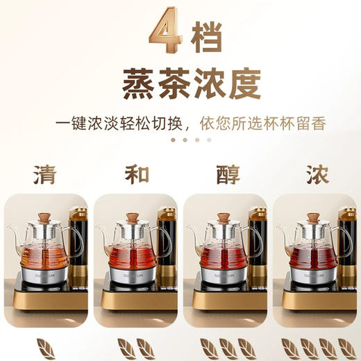 金灶GA-818喷淋式煮茶器新款自动上水烧水壶蒸汽煮茶壶家用电茶炉 商品图2