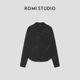 ROMI STUDIO“去繁就简”100%亚麻高级感老钱风轻薄衬衣 RWCRSW3793【发货时间25天】