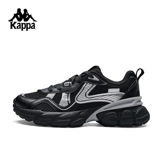 Kappa卡帕背靠背老爹鞋男款新款情侣网面透气跑鞋厚底运动鞋子女K0FY5MC07 商品图4