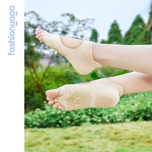 凡圣瑜伽春夏款女士瑜伽袜FW004 商品图4