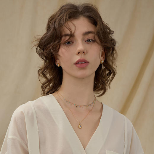 ARSIS银饰｜秘密花园系列 仲夏心愿耳钉 商品图4