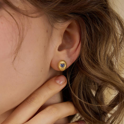 ARSIS银饰｜秘密花园系列 仲夏心愿耳钉 商品图7