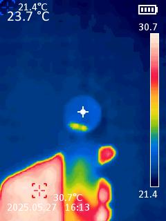 【小巢糖同款 市面顶配/爆款】透明无刷电机3000毫安版半导体涡轮手持风扇 商品图3