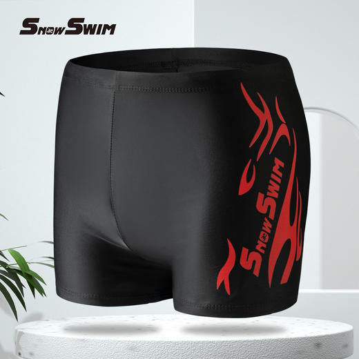 【畅游无束，型男必备】🏊‍♂️大码宽松泳裤套装🔥时尚设计+超弹面料，温泉游泳两不误！泳镜泳帽全配齐，轻松开启水上魅力之旅✨泳裤男平角男士温泉裤大码宽松游泳裤  男款时尚泳镜泳帽套装备 商品图6