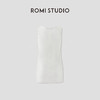 ROMI STUDIO“质感至上”100%亚麻轻薄肌理感V领针织背心RWCRSW3515 商品缩略图1