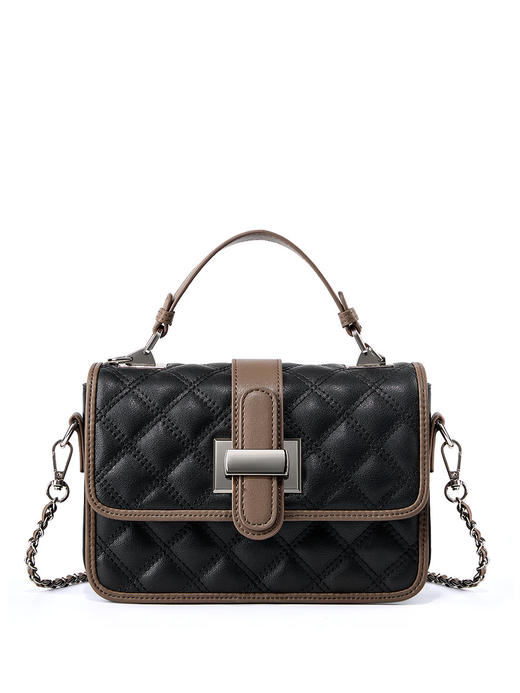 【预售3天】通勤女包百搭流行菱格单肩包2025新款高级感斜挎包D2677 商品图5