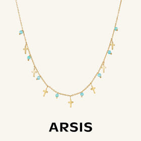 ARSIS银饰｜秘密花园系列 浅夏满天星项链