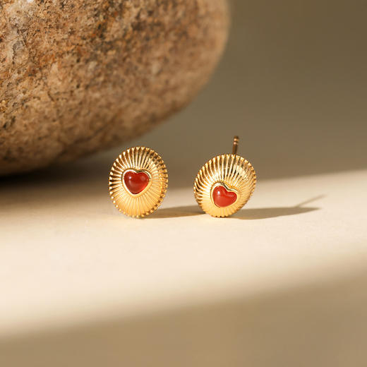 ARSIS银饰｜秘密花园系列 仲夏心愿耳钉 商品图8