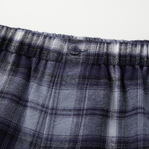 ROMI STUDIO“慵懒随性”长绒棉经典格纹松紧腰休闲短裤RW25SXY0129【发货时间25天】 商品图2