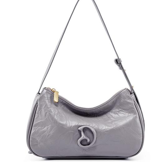 【预售3天】高级感单肩腋下包2025新款法棍包小众设计女包D2508 商品图1